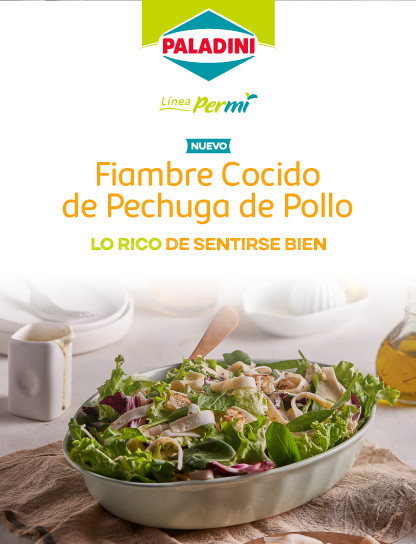 fiambre, linea permi, hamburguesas paladini, paladini, cocido de pechuga, pechuga de pollo, fiambre pollo