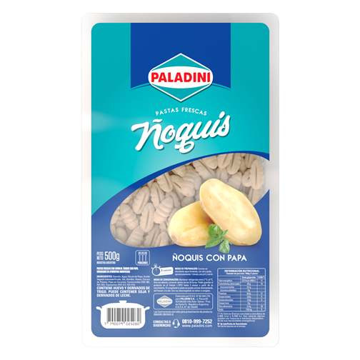 ñoquis paladini, comprar ñoquis paladini, paladini, pastas paladini, pasta casera paladini