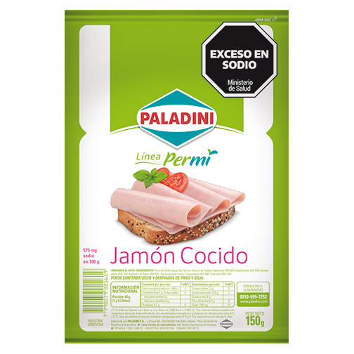 feteados paladini, paladini, comprar paladini, linea permi paladini, jamon cocido reducido en sodio, comprar linea permi paladini